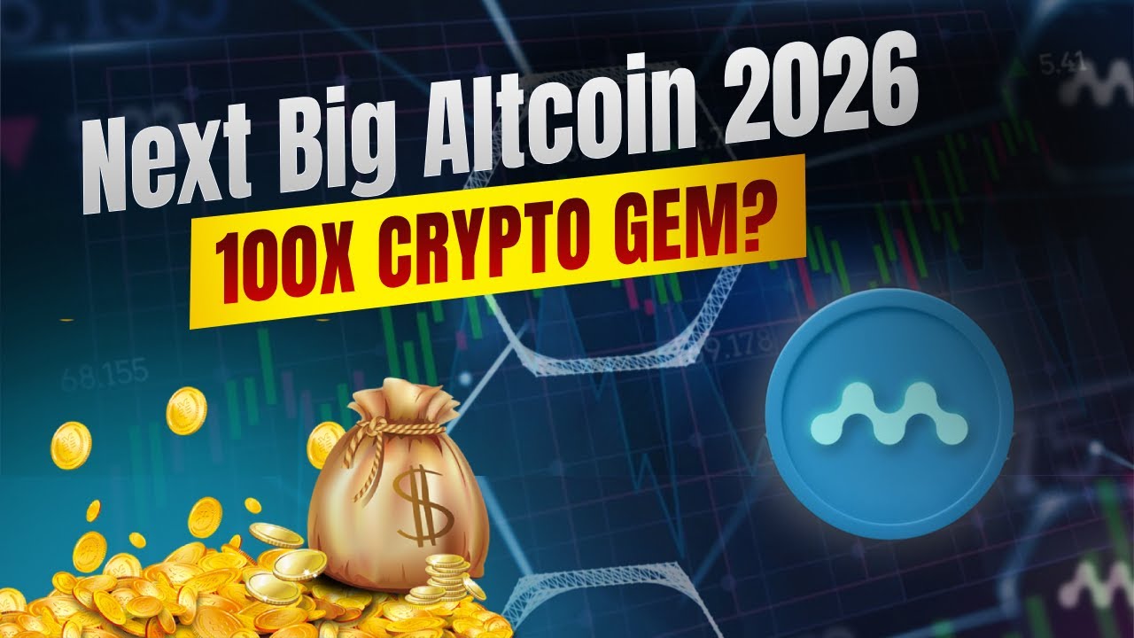 YouTube post by @Cryptoochronicles for CoinMarketCap. Caption reads: Why $MYRIA Token Could Explode in 2026 & Why It....