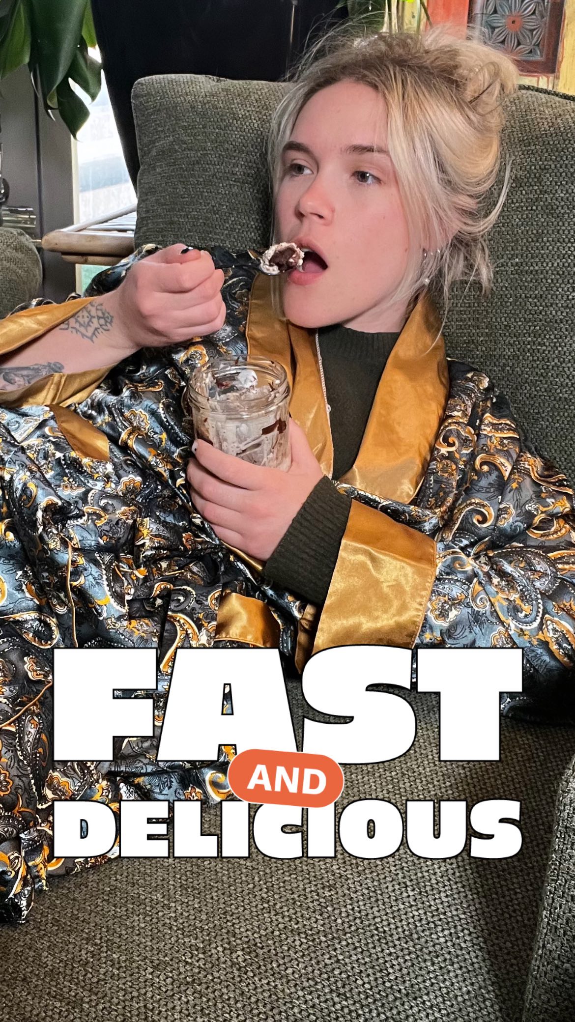 Instagram post by @lagrande_bouffe for Wecasa France. Caption reads: Le petit dej n’est peut être donc pas le repas le....