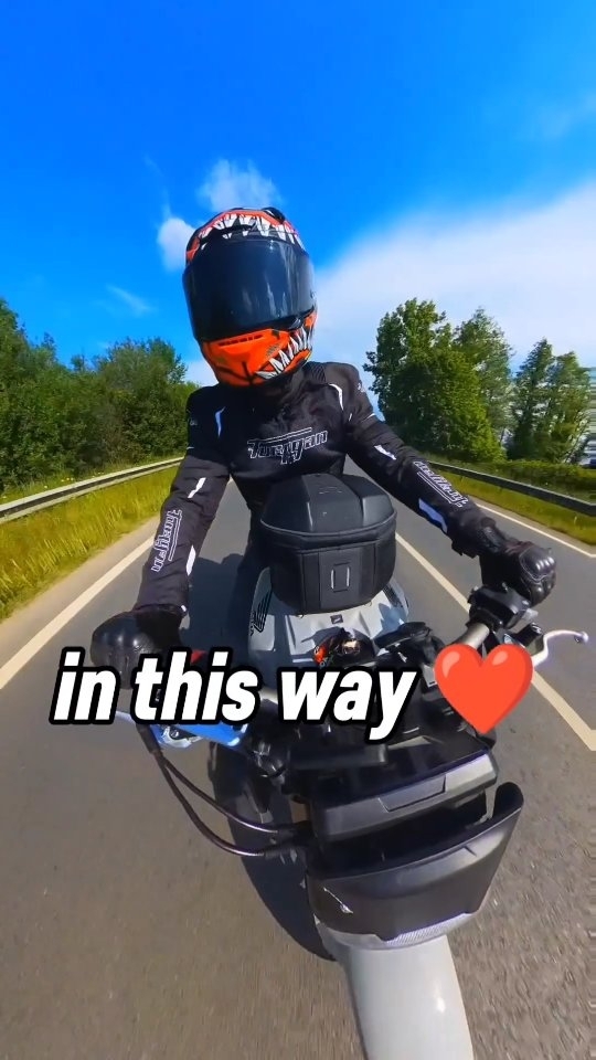 Instagram post by @grey.biker for Furygan. Caption reads: [...] @nolangroup @streetmotopiece....