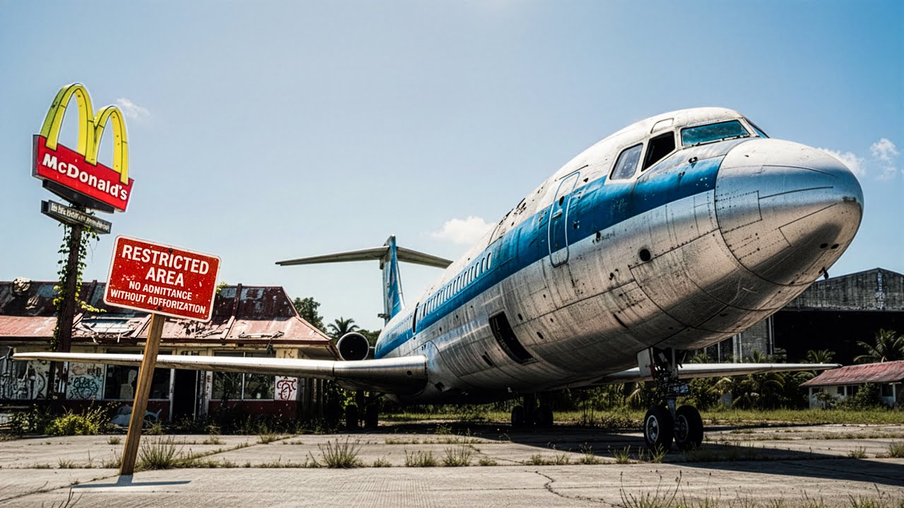 YouTube post by @SteveRonin for Ulanzi. Caption reads: Inside America's Largest Abandoned Military Base....