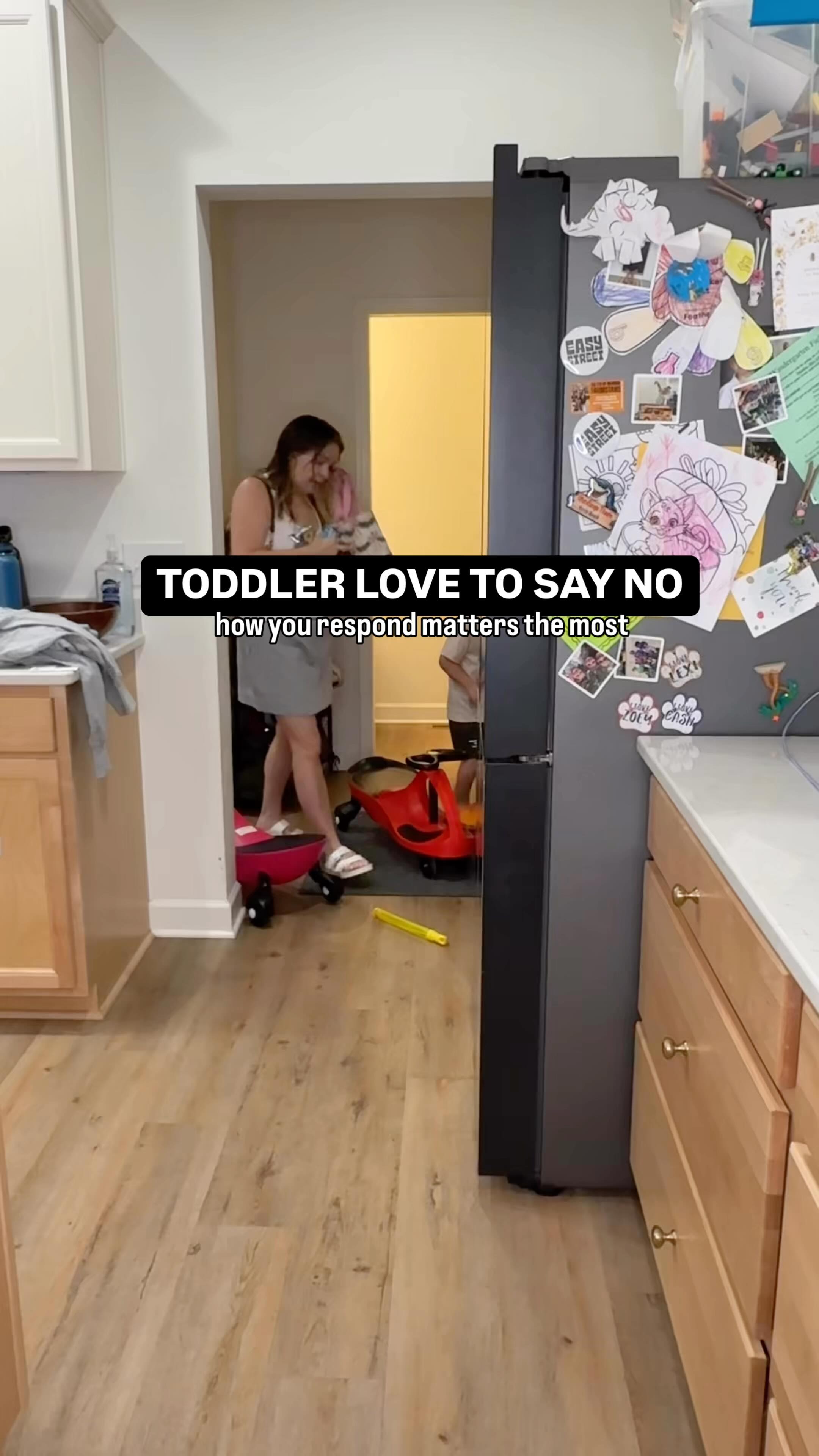 Instagram post by an influencer for Fabletics. Caption reads: [...] #parentingtips #fableticspartner.