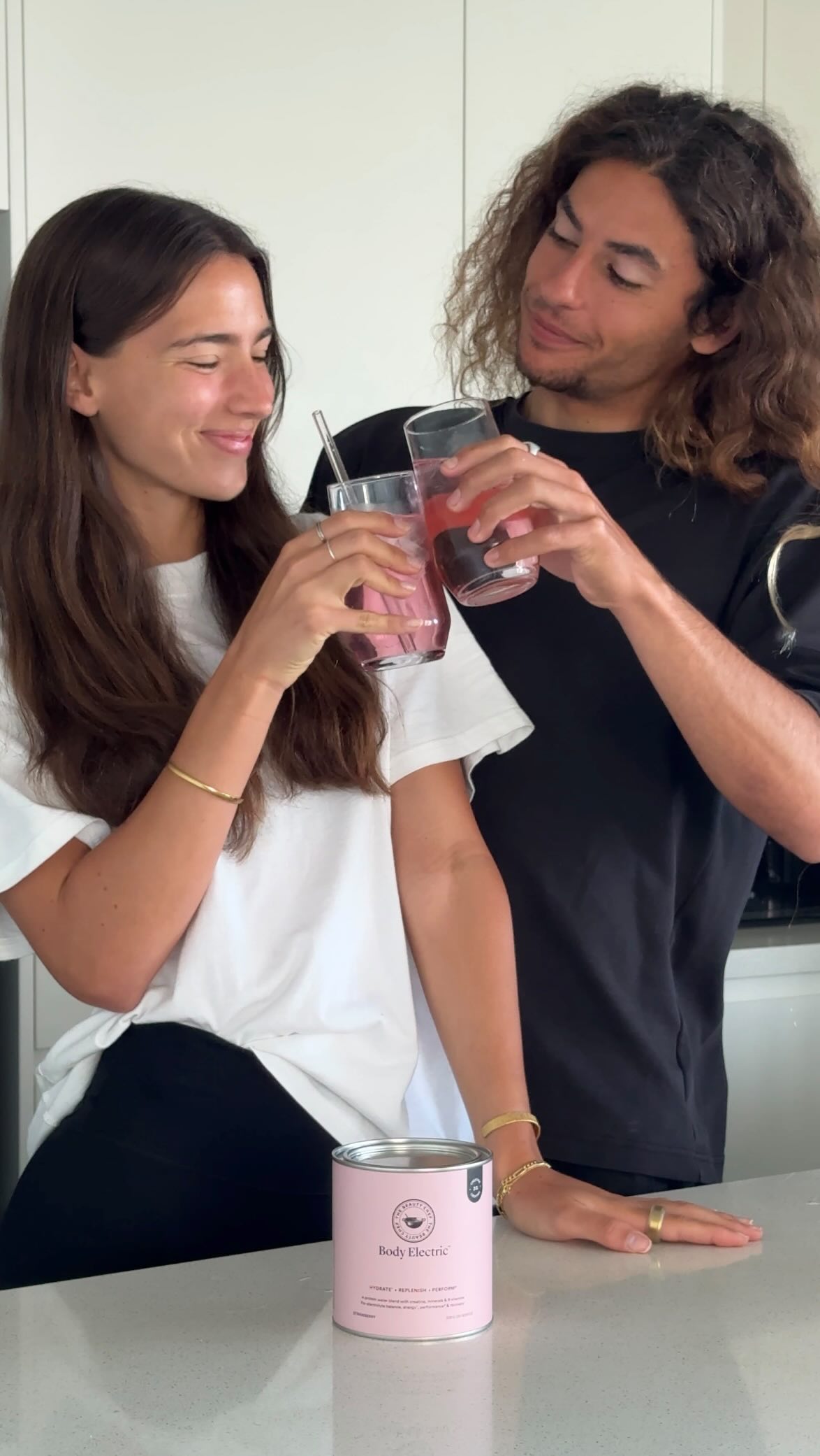 Instagram post by @itsmarianova for The Beauty Chef. Caption reads: Body Electric™. Live Charged.

Your new go to all....