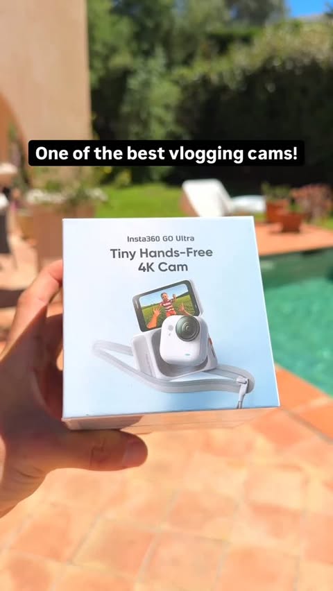 Instagram post by @appledsign for Insta360. Caption reads: The @insta360 GO Ultra has completely changed how....