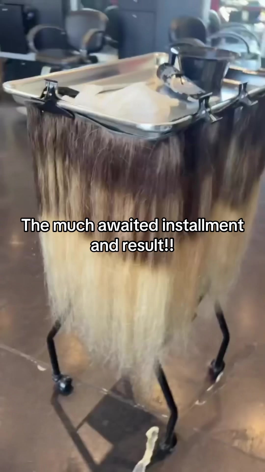 TikTok post by @kyla.rutter81 for Laavoo Hair (official). Caption reads: This hair is so impressive!! I am in love with....