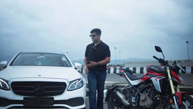 Instagram post by @atharva_outrider for Hero MotoCorp. Caption reads: #ad While most of the times I’m out there riding....