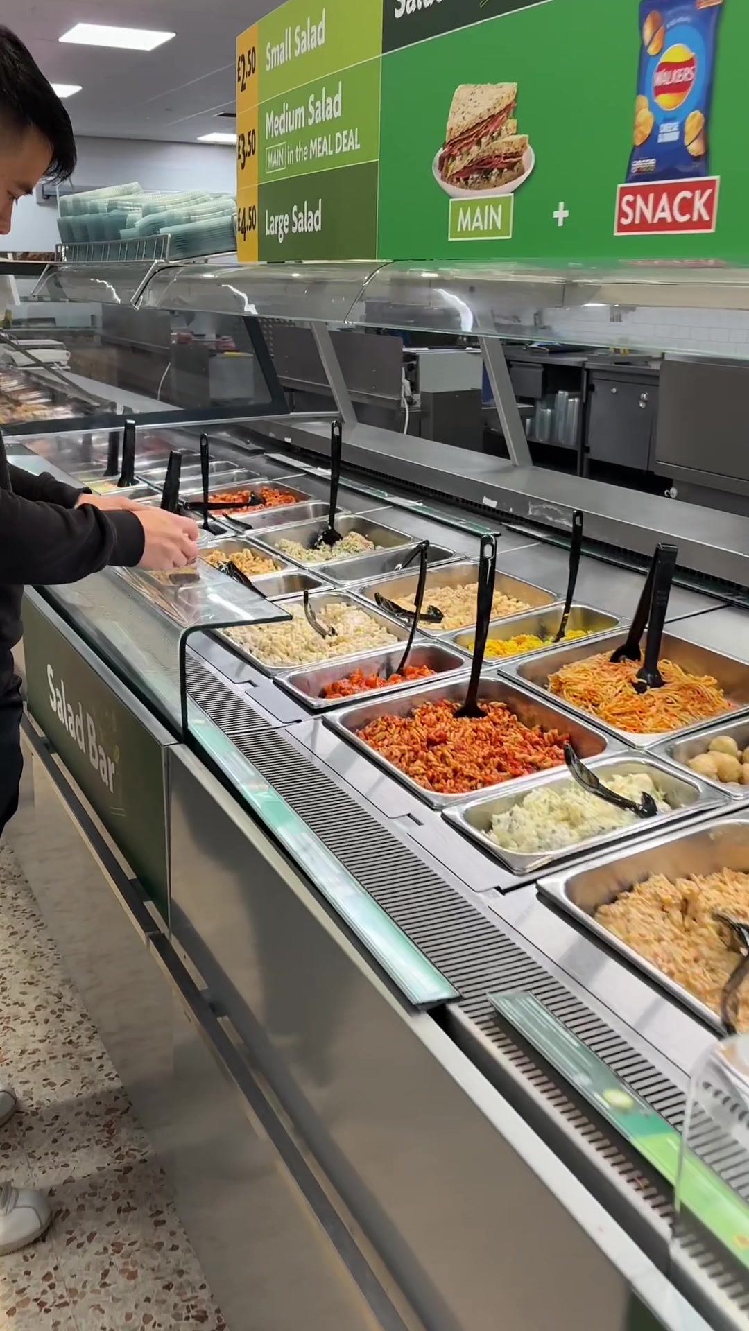 TikTok post by @antoinetteflocel for Morrisons. Caption reads: Pasta and a block of cheese @Morrisons | Groceries....