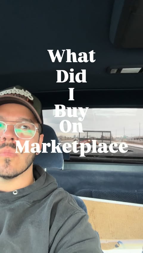 Instagram post by @robanzit for Facebook. Caption reads: Welcome to a new video series: What Did I Buy on....