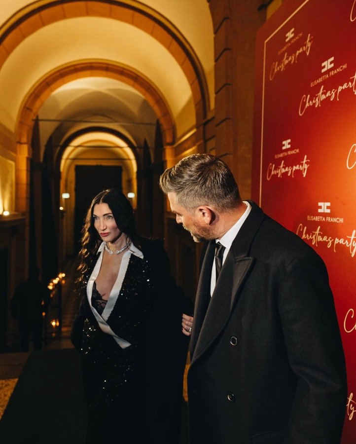 Instagram post by @filippo_zagagnoni for Elisabetta Franchi. Caption reads: Only you. 

@filippo_zagagnoni....