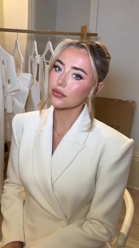 Instagram post by @katiedaisy for YSL Beauty. Caption reads: Muse @aimeesmalex 
Hair by @georgecurranhair using....