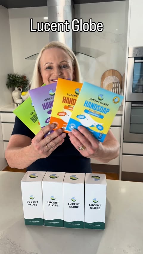 Instagram post by @lookwhat_i_found for Lucent Globe. Caption reads: Exciting news - @lucentglobe has just launched 4....