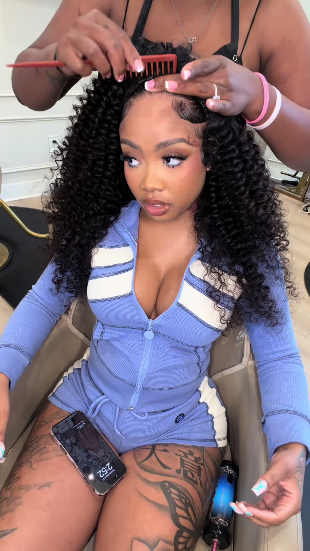 TikTok post by @thequeenleora for Nadula. Caption reads: [...] VIRGO SEASON 😍 make sure you shop this....