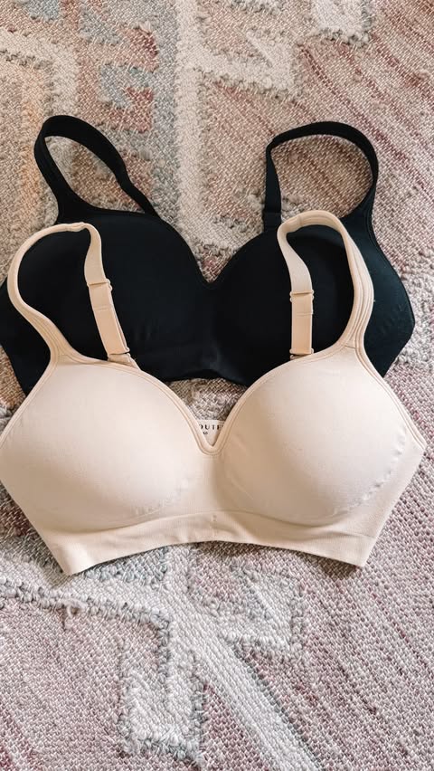 Instagram post by @msrachaelthomas for Underoutfit. Caption reads: [...] The Perfect Neckline Bra from @underoutfit....