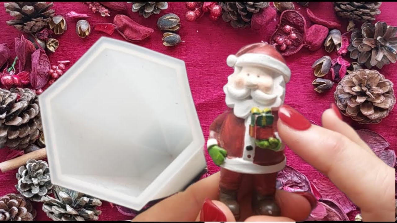 YouTube post by @ClairesCraftyCorner for Let’s Resin. Caption reads: This was risky - a DEEP mould with NORMAL resin ?....