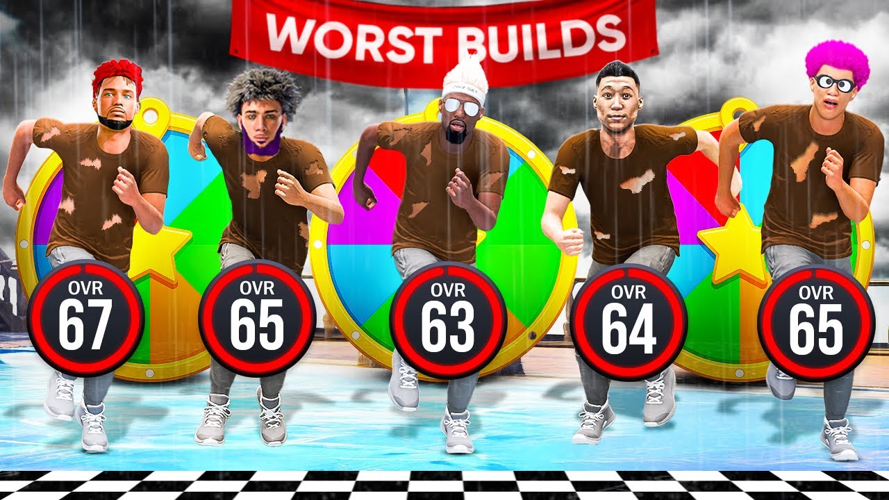 YouTube post by @ItsSolo for Underdog Fantasy. Caption reads: FIRST EVER WHEEL OF WORST BUILDS ROYALE.