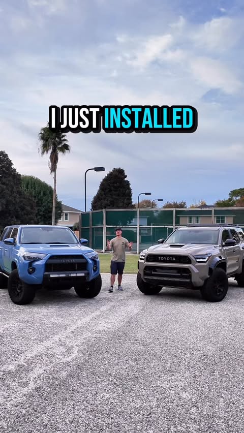 Instagram post by @trd.jon for WOLFBOX. Caption reads: Save the $65K and just upgrade your 5G 4Runner ;)....