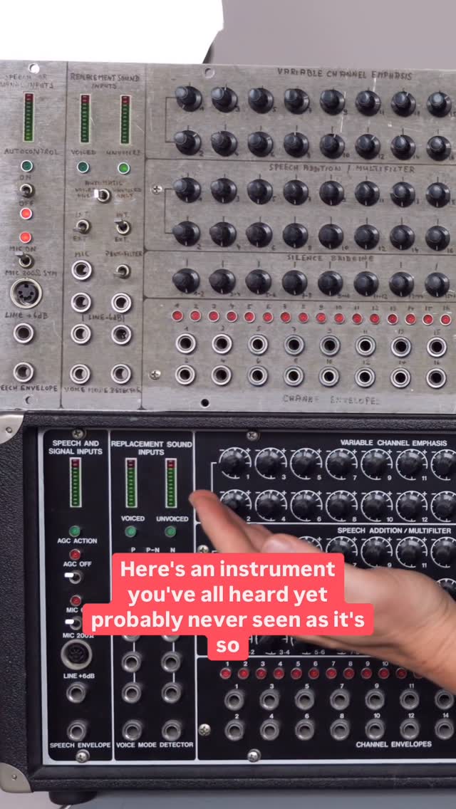 Instagram post by @hainbach101 for Sennheiser. Caption reads: Thanks to Sennheiser for letting me play with the....