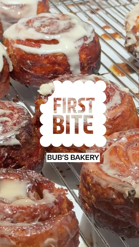 Instagram post by @cucumbrane for Eater. Caption reads: New York’s hottest new bakery also happens to be....