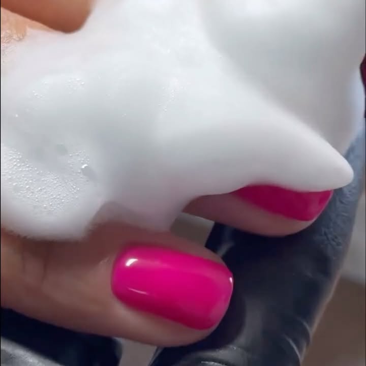 Instagram post by @paintedbyjools for Bio Sculpture. Caption reads: [...] Evo Velour + Vice collection from....