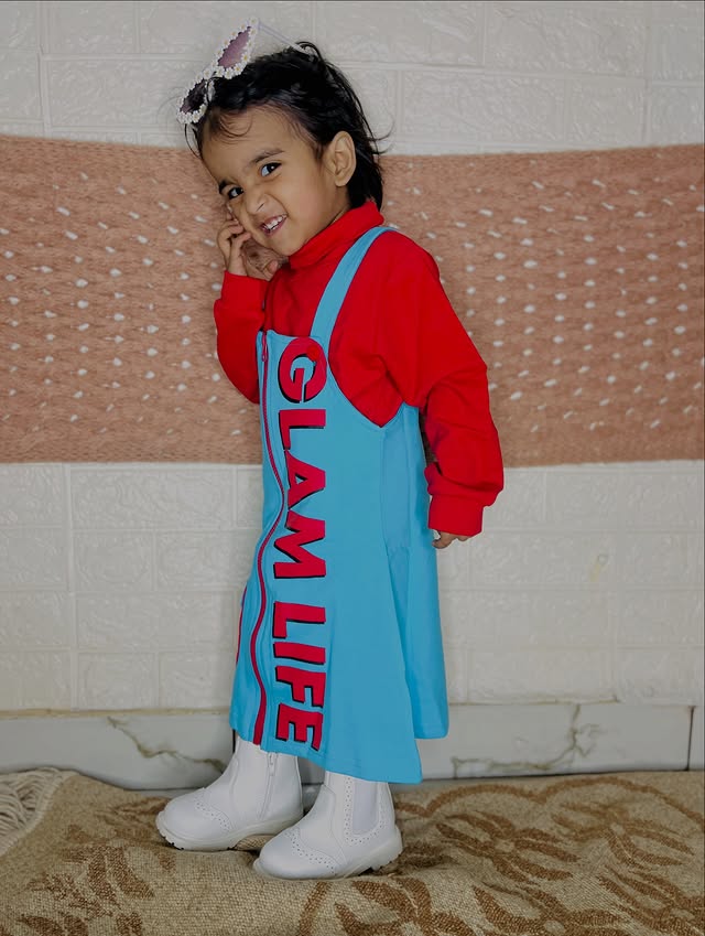 Instagram post by @veerangna_nainway_22_10 for Babyhug. Caption reads: #collaboration with @babyhug @FirstcryIndia at the....