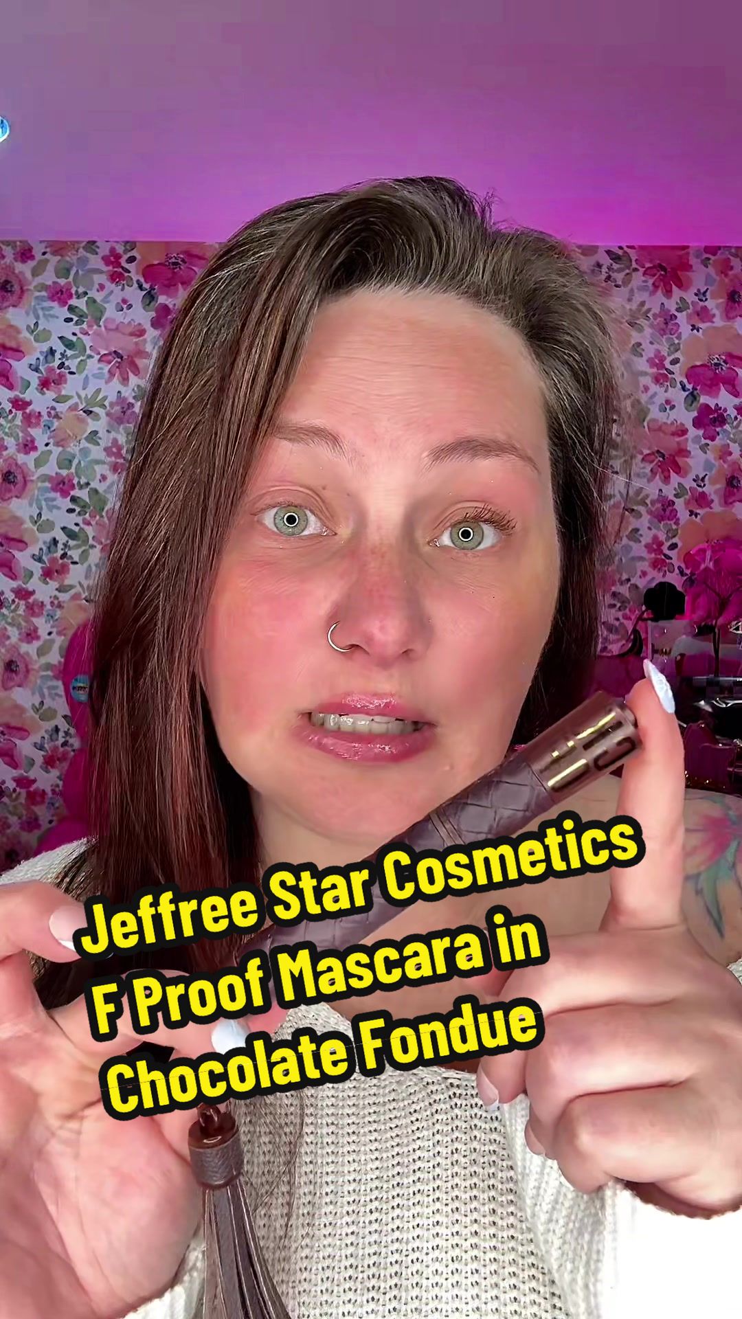 TikTok post by @coley_gal86 for Jeffree Star Cosmetics. Caption reads: [...] your moment Grab the  @Jeffree Star....
