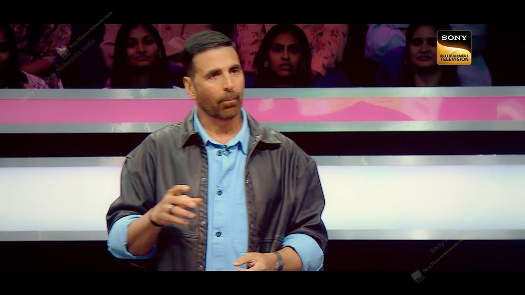 Instagram post by @akshaykumar for Sony LIV. Caption reads: [...] raat 9 baje sirf @sonytvofficial aur....