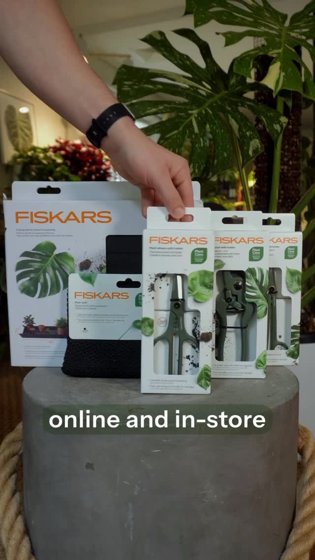 Instagram post by @sydneyplantguy for Fiskars. Caption reads: Plant Care has never looked better! Comment ‘link’....