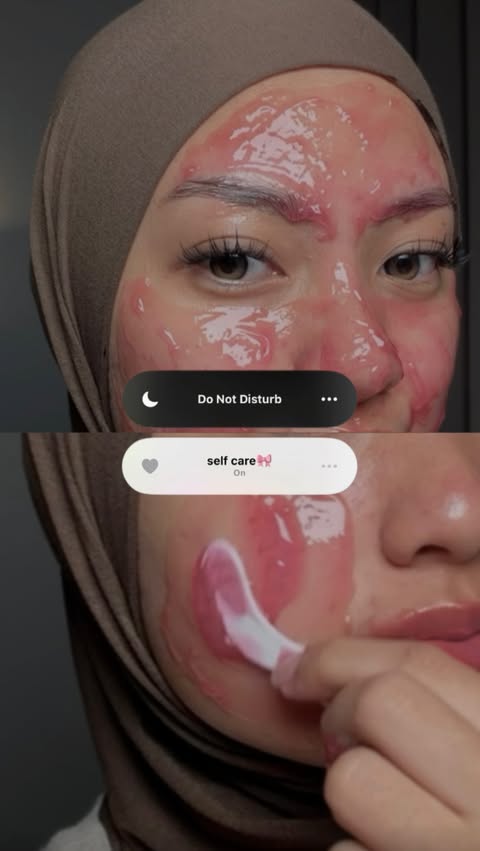 Instagram post by @tamarasyarief for Glad2Glow. Caption reads: simple step kalo lagi ngerasa muka kusam, tambahin....