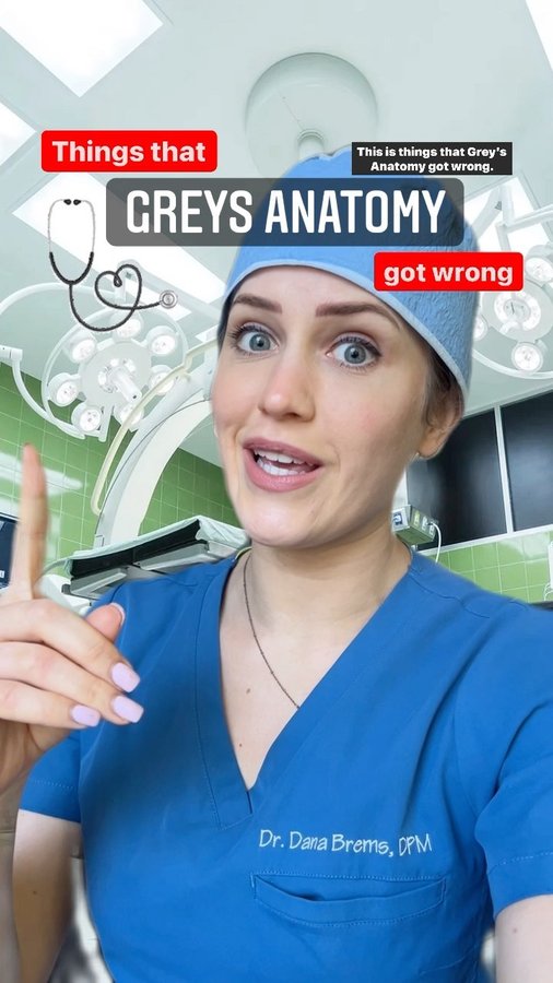 Instagram post by @footdocdana for Stoggles. Caption reads: [...] TV shows get wrong 🤓

Wearing: @stoggles!....