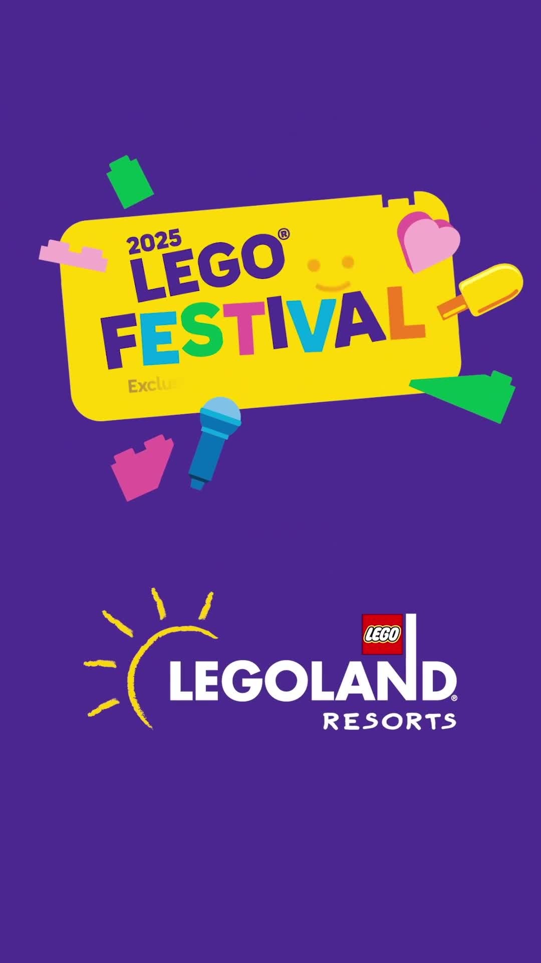 Instagram post by @legoland.newyork for LEGO. Caption reads: Ready to join thousands of fellow LEGO fans around....