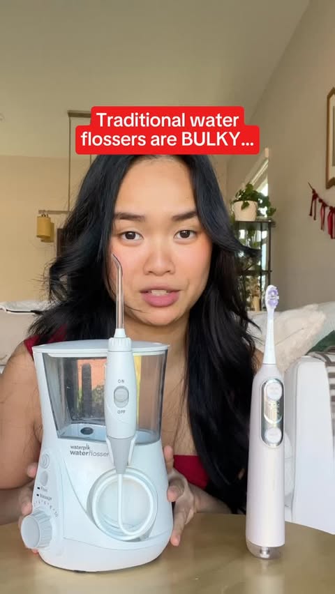 Instagram post by @heyimtran for Soocas. Caption reads: grab the NEOS II Ultra from @soocasofficial while....