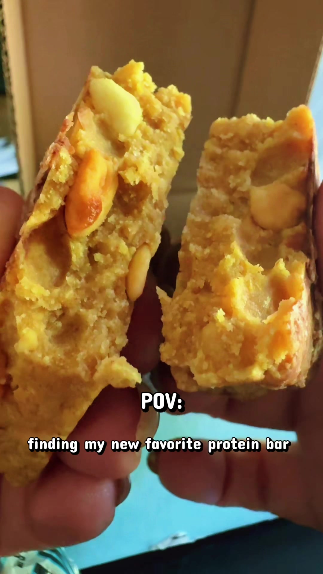 TikTok post by @torihernandezxo for JiMMYBAR!. Caption reads: @JiMMYBAR Functional Protein has some of the best....