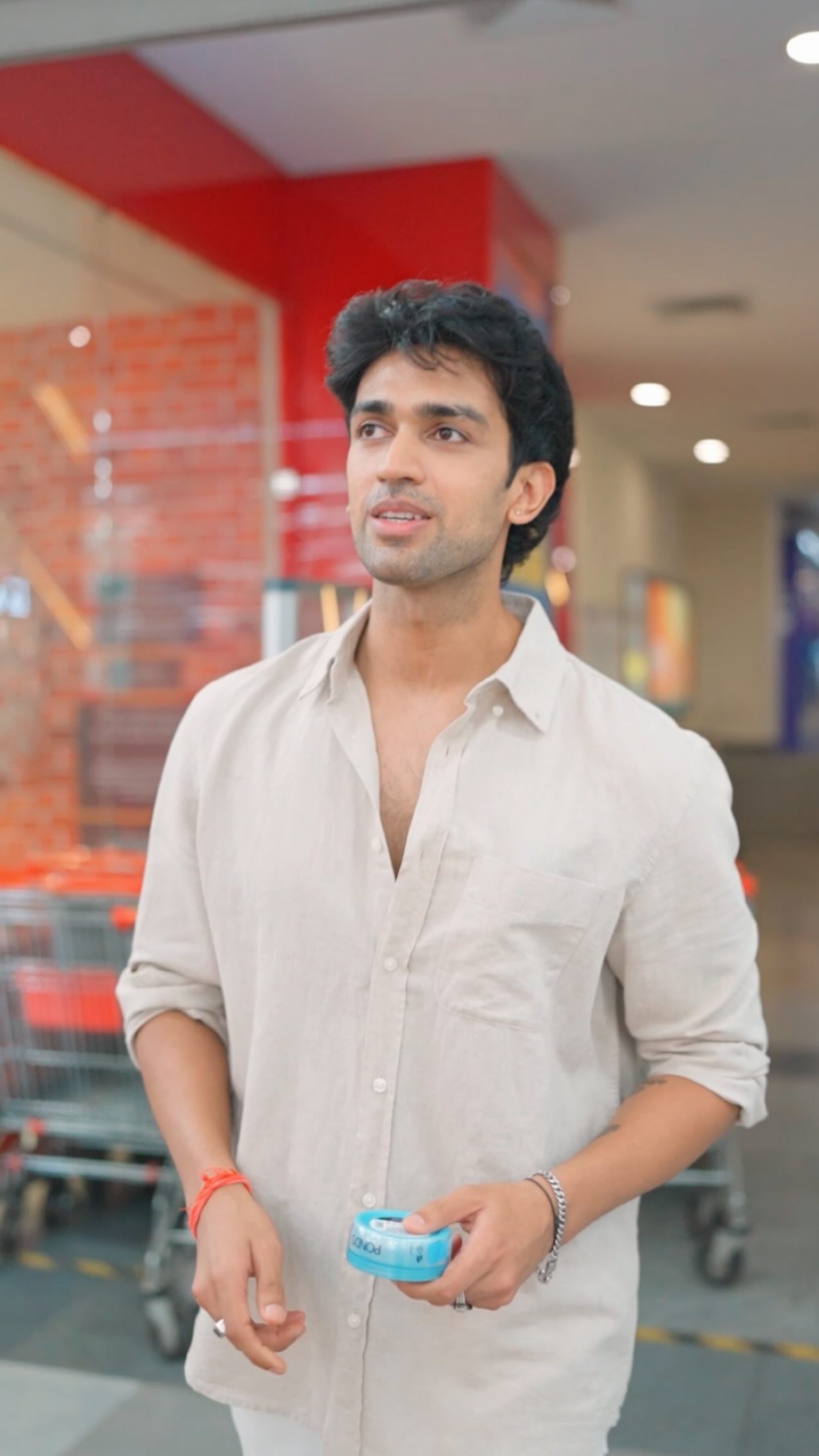 Instagram post by @manasvivashist for Smart Bazaar. Caption reads: There’s a reason this sits right on my bedside....