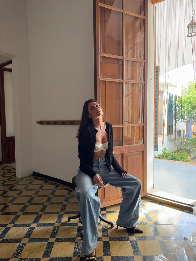 Instagram post by @bymichellekara for NA-KD. Caption reads: Ad Found the perfect match with @nakdfashion use....