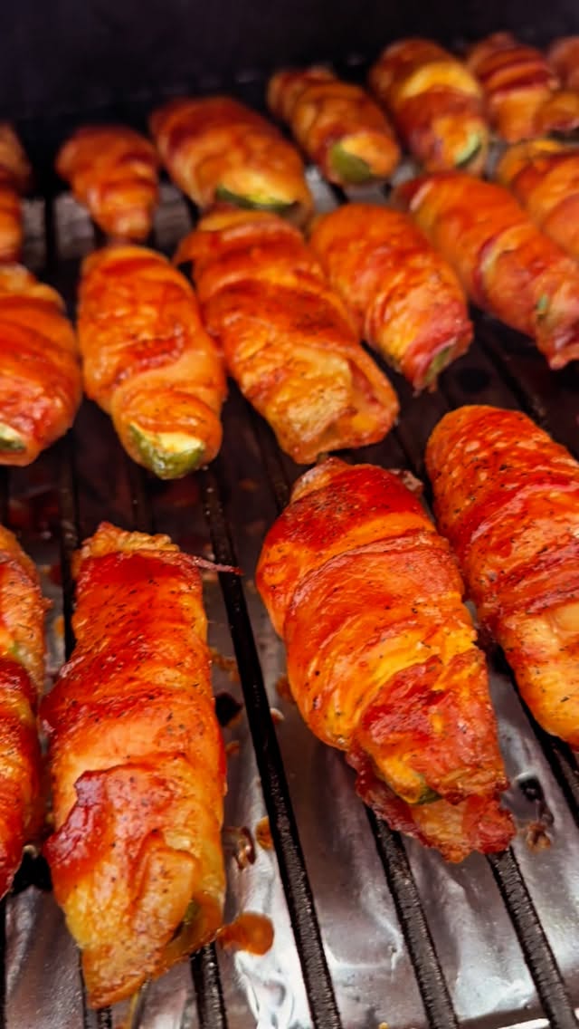 Instagram post by @caveclubbbq for Traeger Grills. Caption reads: Week 3 #TraegerGameday SNACKS 

Snack time is the....