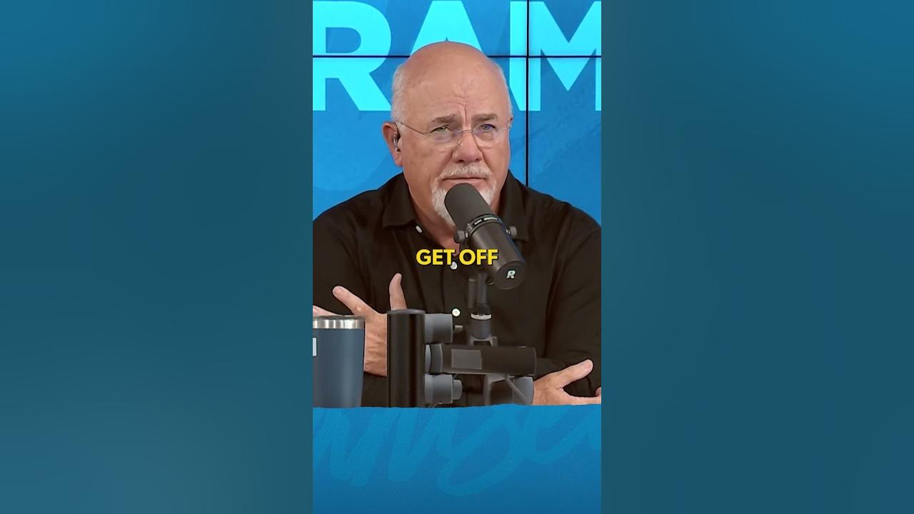 YouTube post by @TheRamseyShowEpisodes for DeleteMe. Caption reads: There's No "We." It's HIS Money.