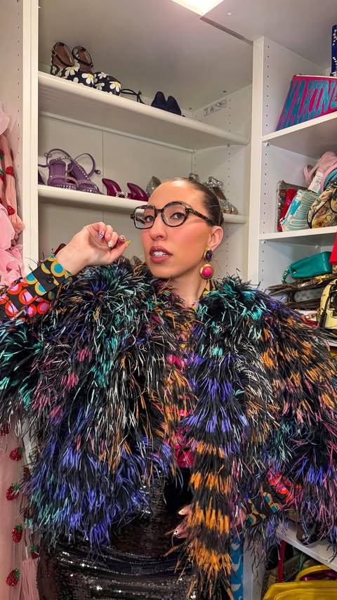 Instagram post by @cvazzana for Zenni. Caption reads: [...] is too short to wear boring glasses and....