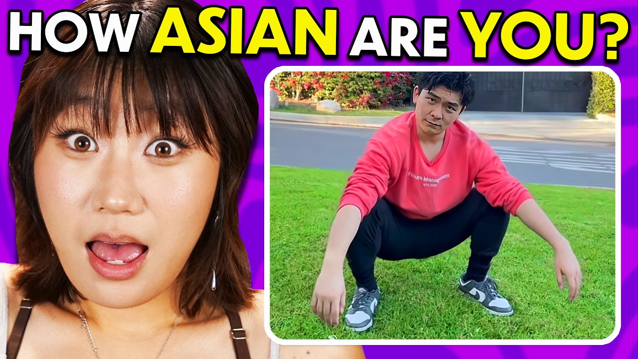 YouTube post by @REACTbullseye for Avrupabet Sosyal. Caption reads: How Asian Are You?.