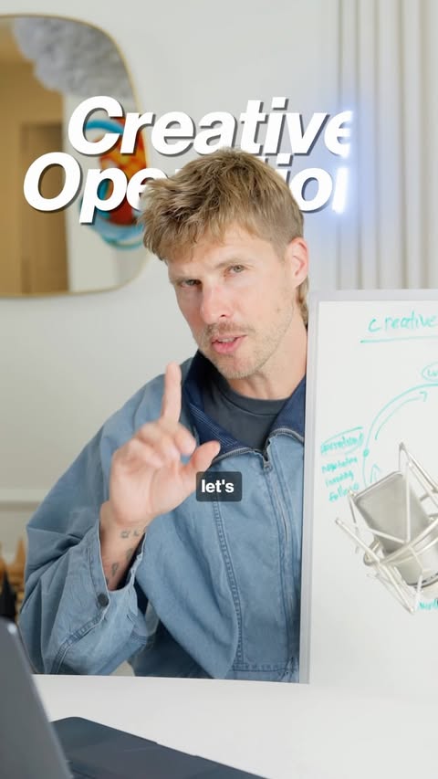 Instagram post by @orenmeetsworld for ChatGPT. Caption reads: [...] your creative operations, using the new....