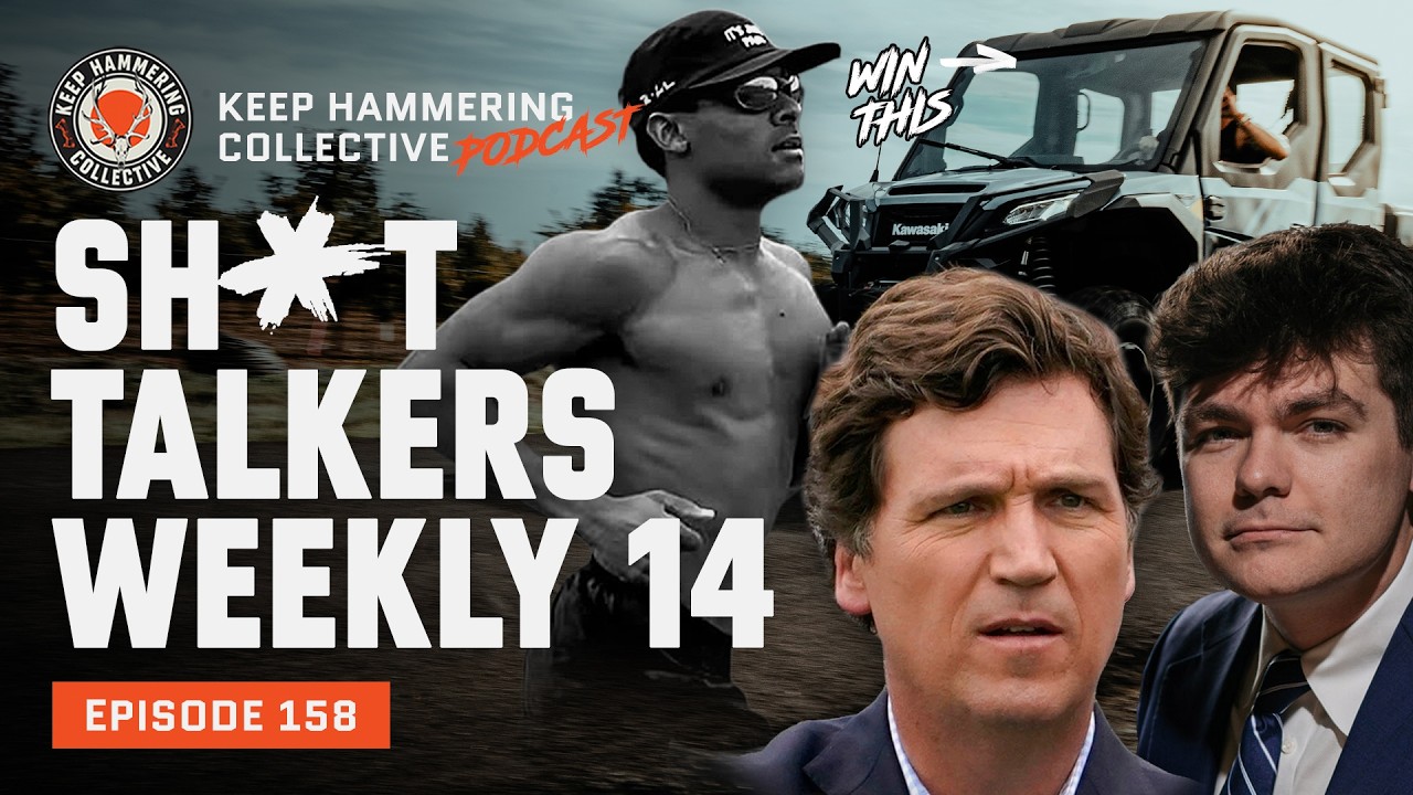 YouTube post by @cameronhanes for MTN OPS. Caption reads: Sh*t Talkers Weekly 14 | Keep Hammering Collective....