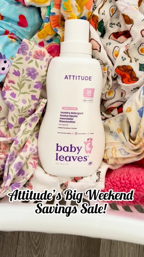 Instagram post by @bump.baby.life for ATTITUDE. Caption reads: [...] WEEKEND SAVINGS SALE✨ is almost here at....