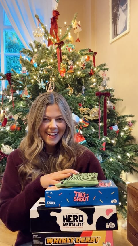 Instagram post by @lucyjanewood for Big Potato. Caption reads: [...] out which top tier board game from....