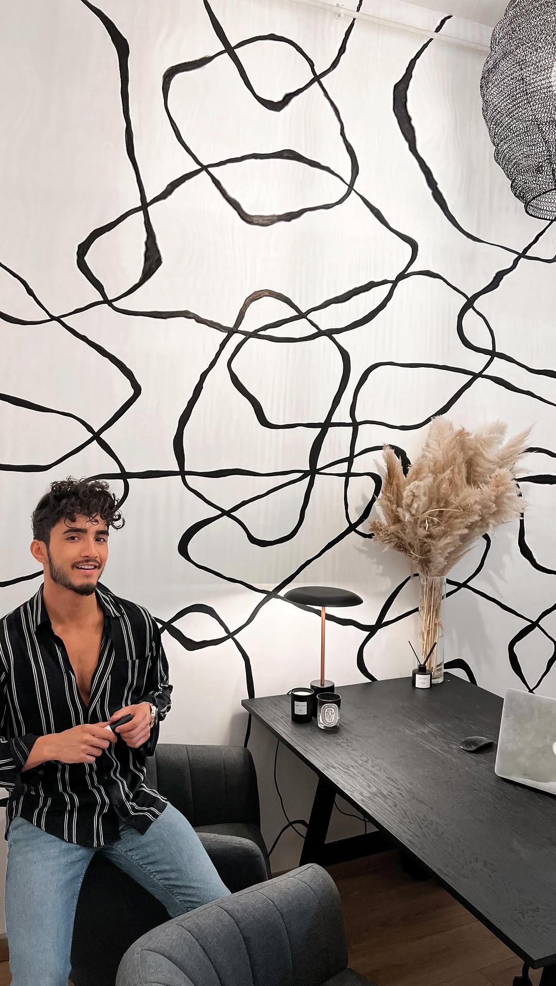 Instagram post by @thibaultmao for Pilot Pen France. Caption reads: DIY dessin mural ✍🏼 Aujourd’hui je vous propose....