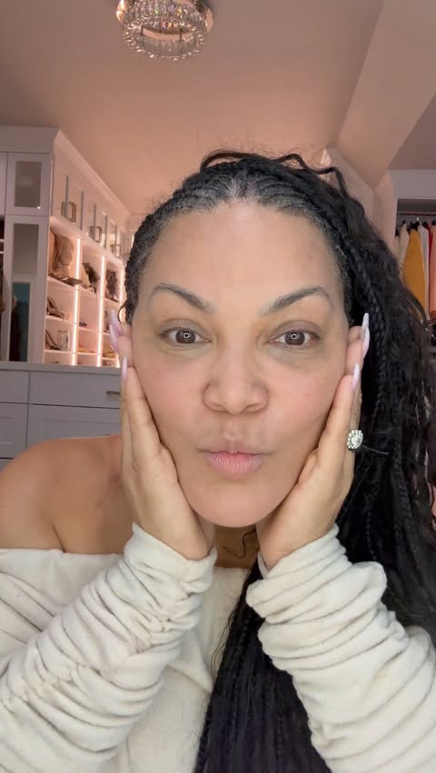 Instagram post by @egyptsherrod for OLAY. Caption reads: #ad  #OlayPartner  Building equity isn’t just for....