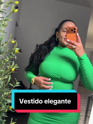 TikTok post by @yusleydi83 for OYS_US. Caption reads: [...] #vestido #modafemenina #outfit @OYS_US.