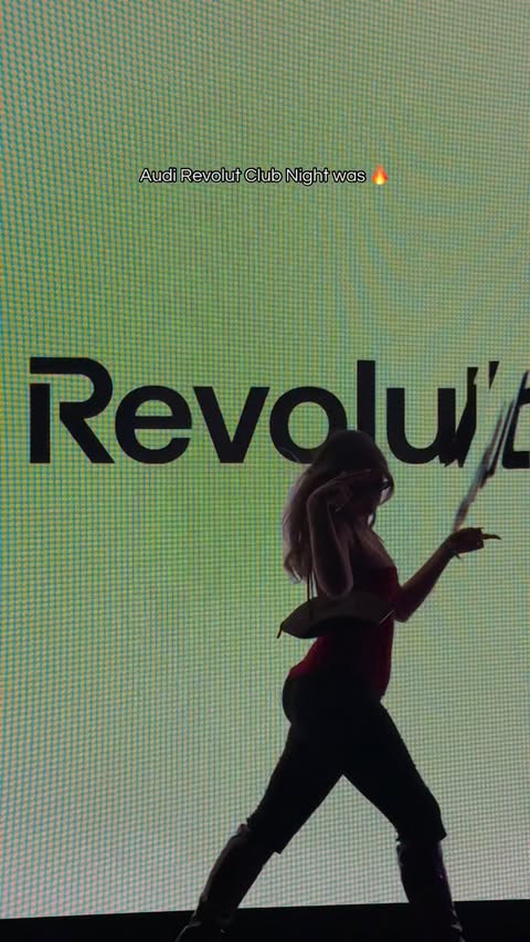 Instagram post by @shellparker_ for Revolut. Caption reads: @revolut out did themselves last weekend! What an....