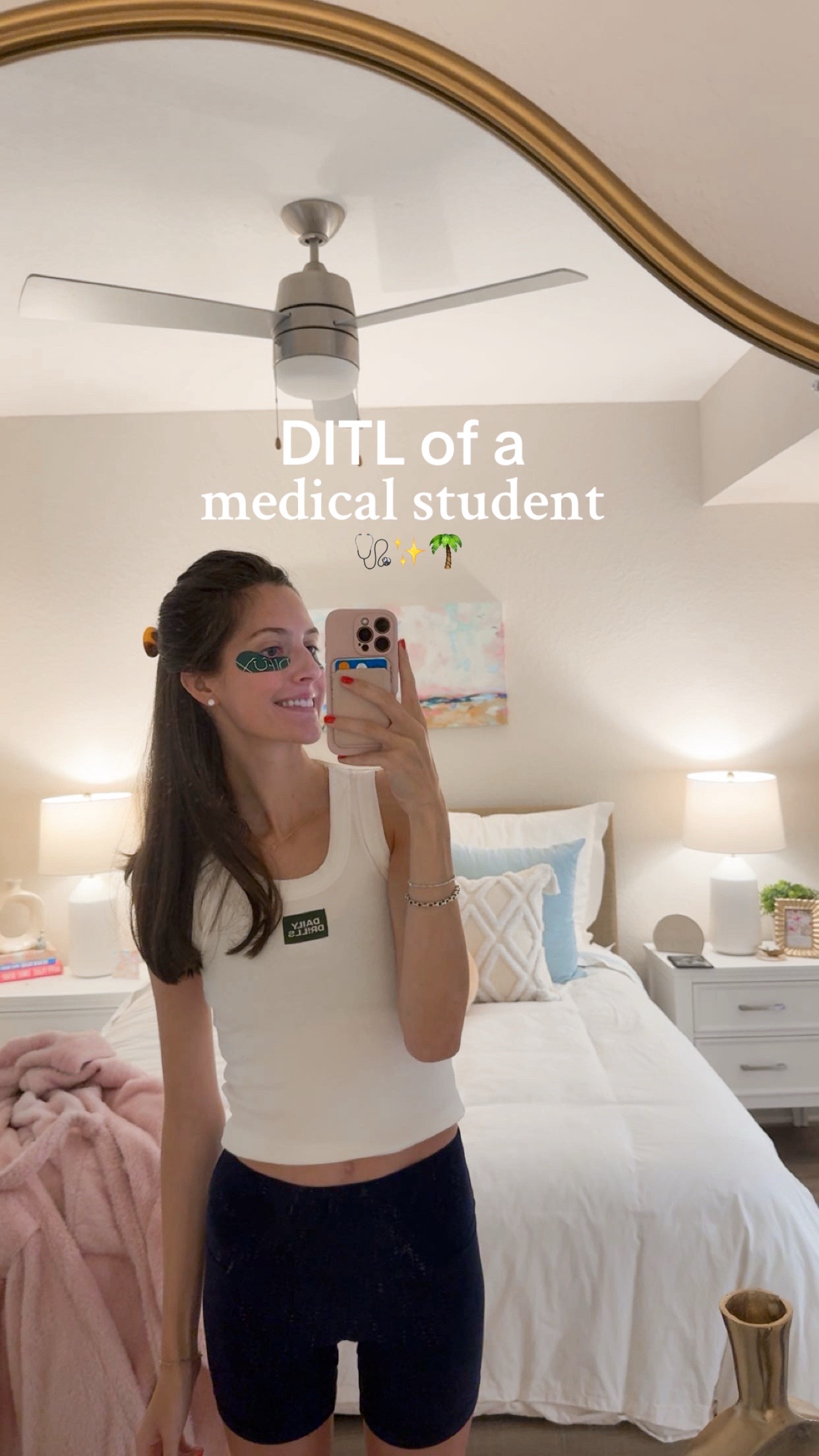 TikTok post by @emilyawalter for MaryRuth Organics. Caption reads: Back to our regular schedule 🤓 #medschool....