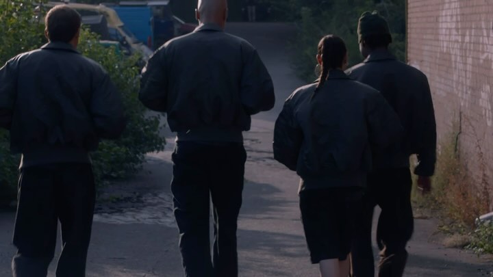 Instagram post by @kiosq.supply for Alpha Industries. Caption reads: [...] a shortfilm presented 
by....