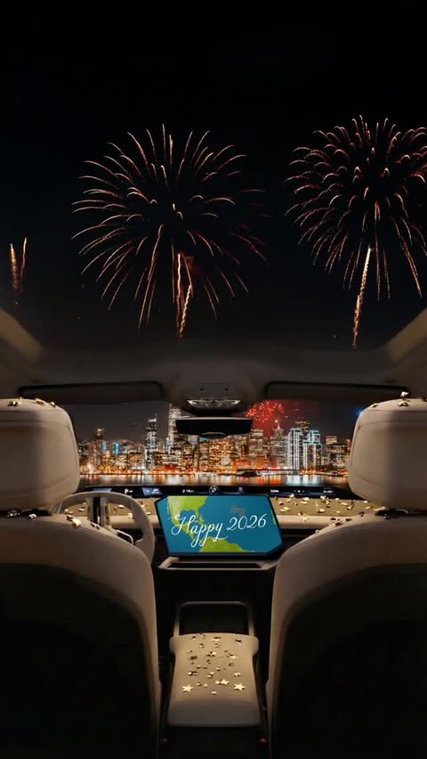 Instagram post by @ioanapuiuofficial for BMW. Caption reads: [...] and the joy of driving ahead. The new BMW....