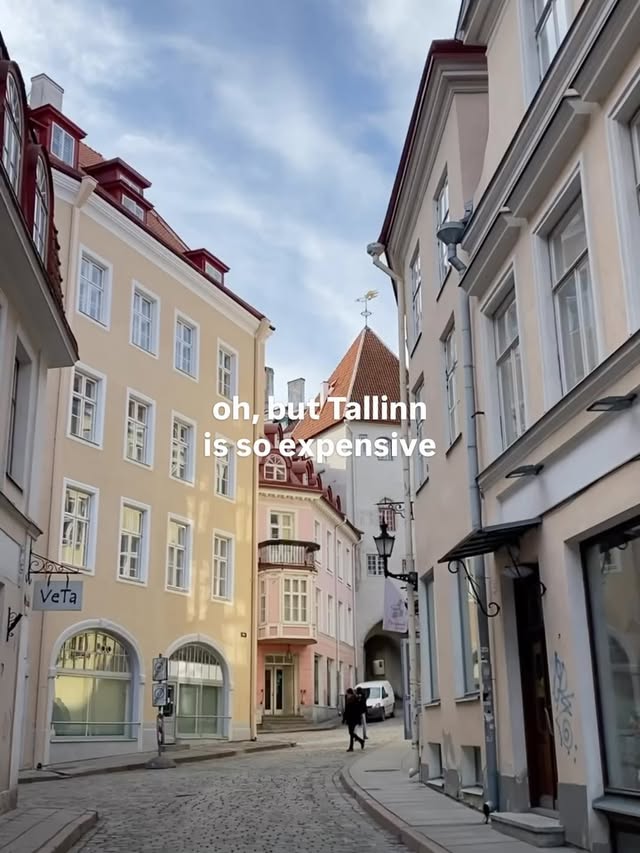 Instagram post by @teretallinn for Bolt. Caption reads: “But Tallinn is sooo expensive…” Okay but have you....