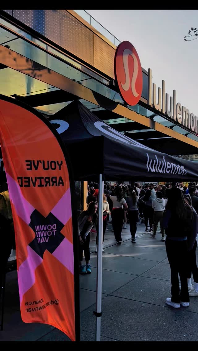 Instagram post by @socialrunclub.yvr for Athletic Brewing. Caption reads: What a great end to an amazing Series! The SRC x....